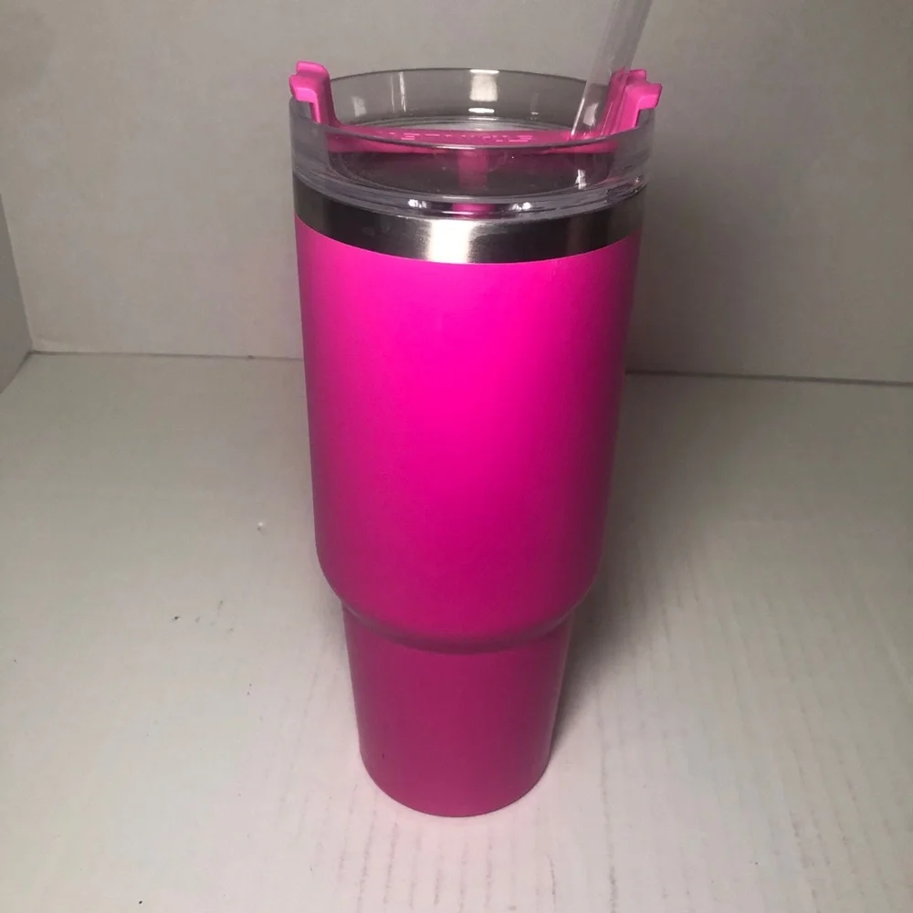 Stanley 30oz Stainless Steel Adventure Quencher Travel Tumbler Ravishing Pink - Picture 5 of 9